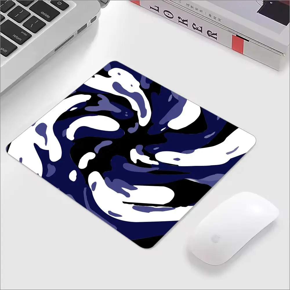 Fluid Mouse Pad Multiple Sizes Large Square Computer Office Game Table Mats Rubber Anti-slip Mousepads Small Decor Desk Pads