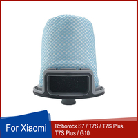 Rear Filter For Xiaomi Roborock S7 T7S T7S Plus T7S Plus G10 Vacuum Cleaner Auto-Empty Dock Suction Station Parts Hepa Filters