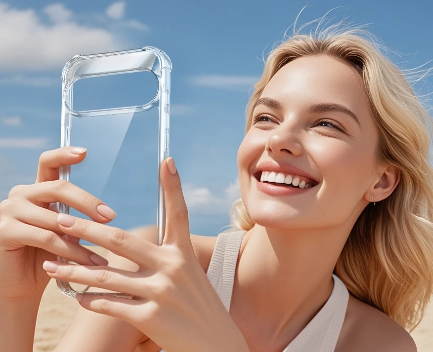 Weiche TPU Stoßfeste Rückseite Hülle für Google Pixel 10 9 9A 8 8A 7 7A 6 6A Pro XL Transparente Ultradünne Schutzhülle