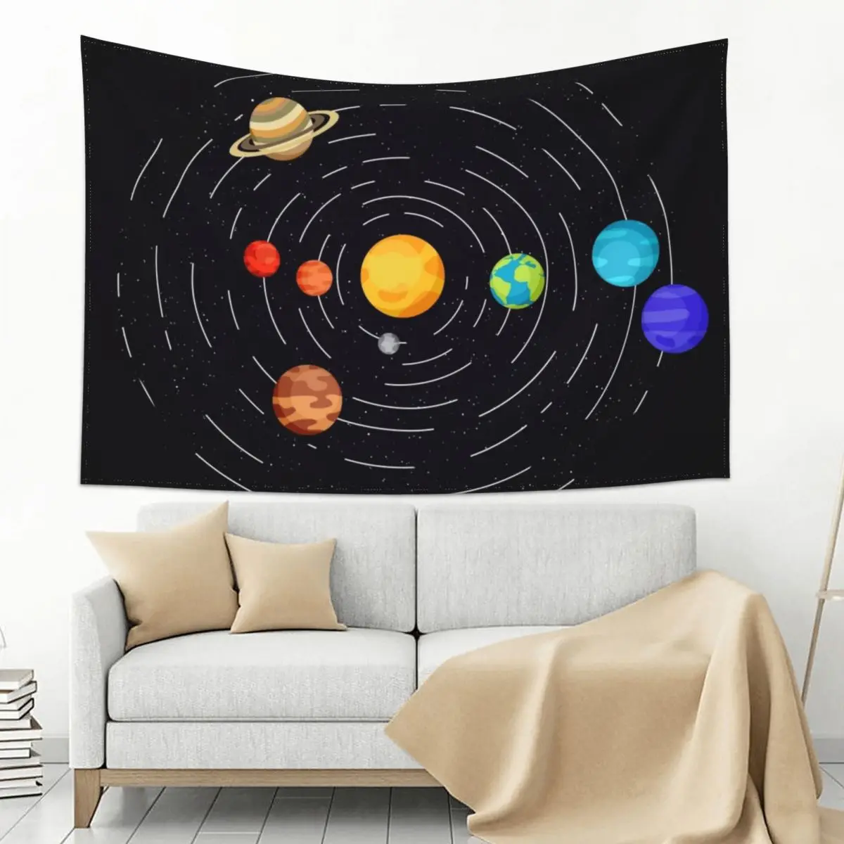 

Discreet Pride Flag Tapestry