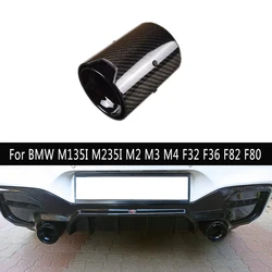 1 Glossy Black Exhaust Tips For F32 F36 F20 M135i M140i M235i M240i M335i M340i M435i M440i  Muffler Tails  Pipe Nozzles