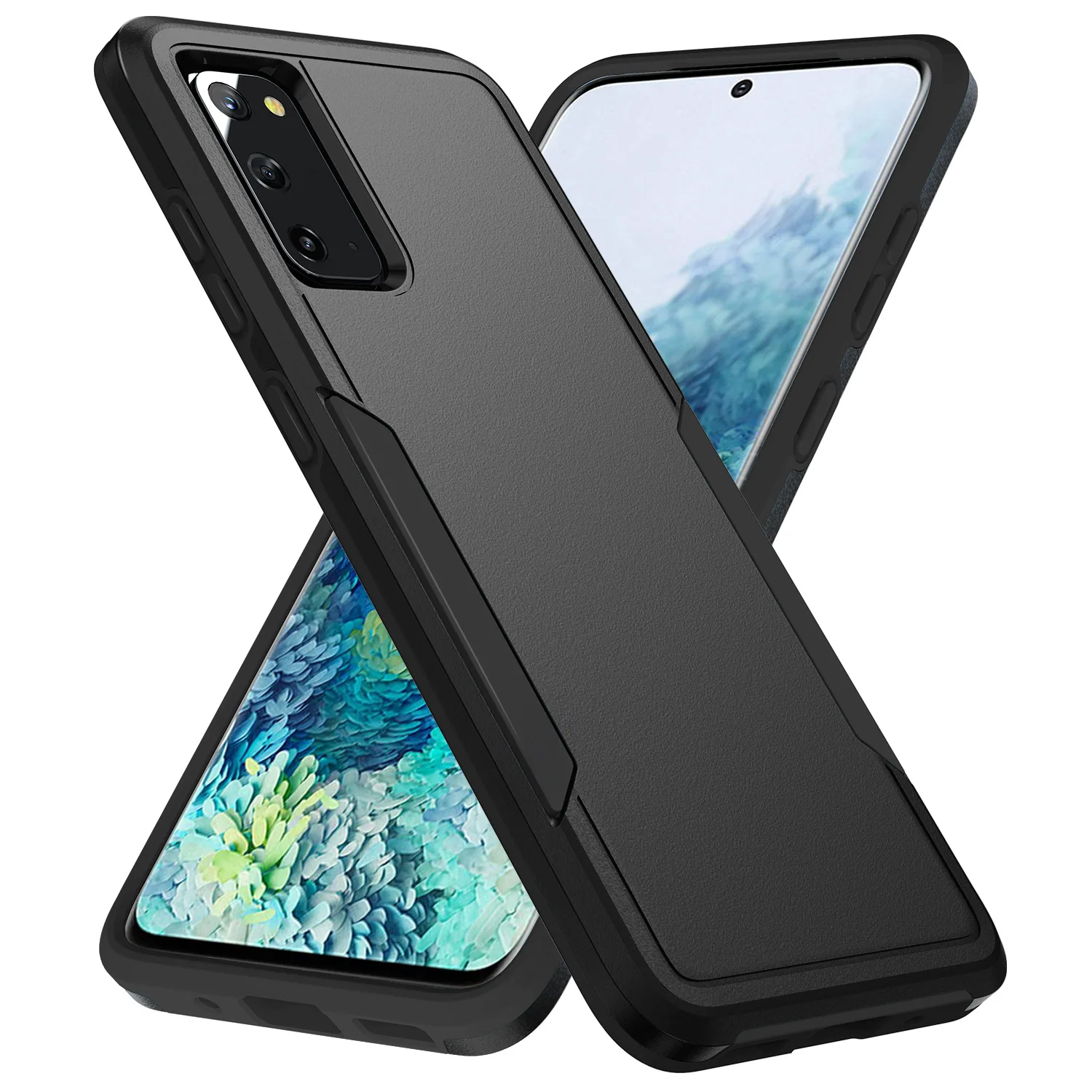Fall für Samsung Galaxy S20 S10 Plus S20 + S20Plus S10 + S10Plus Stoßfest Telefon Abdeckung 2IN1 Dual schicht Schutz Funda Coque