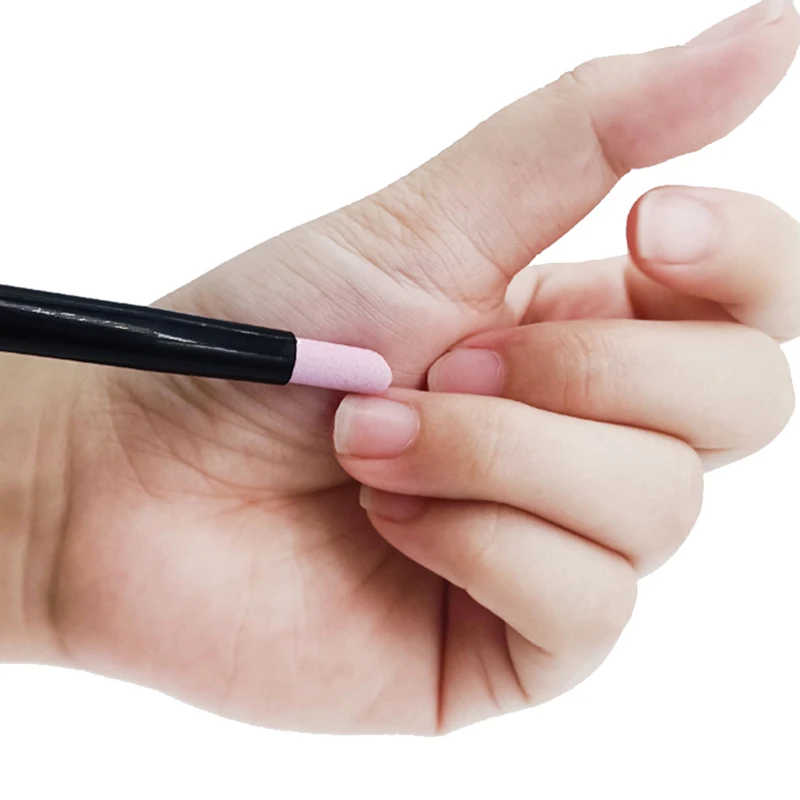 الكوارتز طحن ملف الأظافر تلميع عصا أدوات مانيكير صالون تجميل العناية مسمار الفن القلم مزيل الجلد الميت حجر الخفاف #4