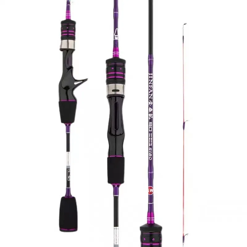 

Lure Fishing Rod High Carbon Ultra Light Ultra Soft Fast UL Solid Rod Tip Casting Spinning Shore Throwing Fishing Rod