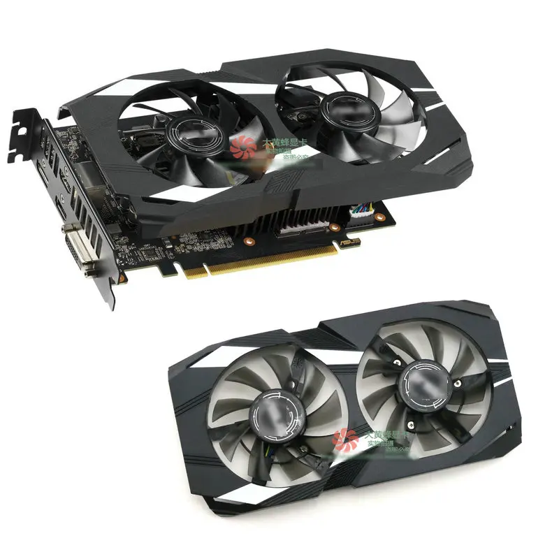 New Original Frame and Fan for ASUS GTX1660ti GTX1650 4GB 6GB DUAL OC Graphics Video Card