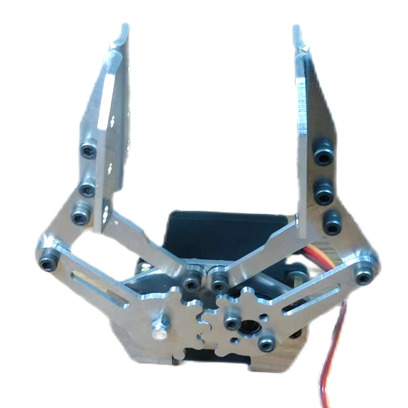 68 มม.เปิดโลหะหุ่นยนต์ Claw Manipulator Gripper Mechanical Arm Clamp MG996 เซอร์โวสําหรับ Arduino DIY โครงการ STEM อะไหล่ของเล่น