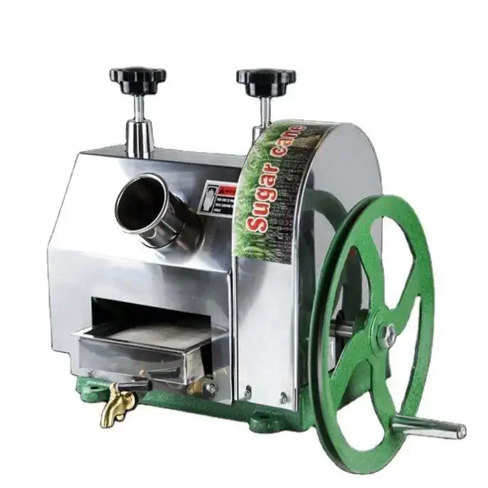 YYHC-Home Commercial Portable Manual Type Mini Small Scale Sugar Cane Sugarcane Juice Making Juicer Extractor Machine