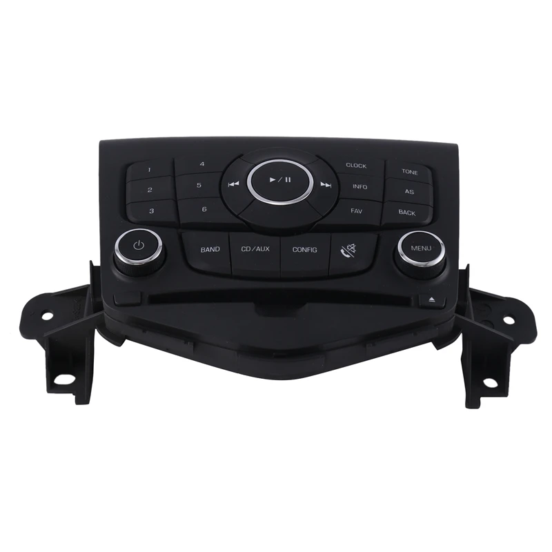 

Car CD Player Control Switch Panel Radio Control Button Fit For Chevrolet Cruze 2012-2015