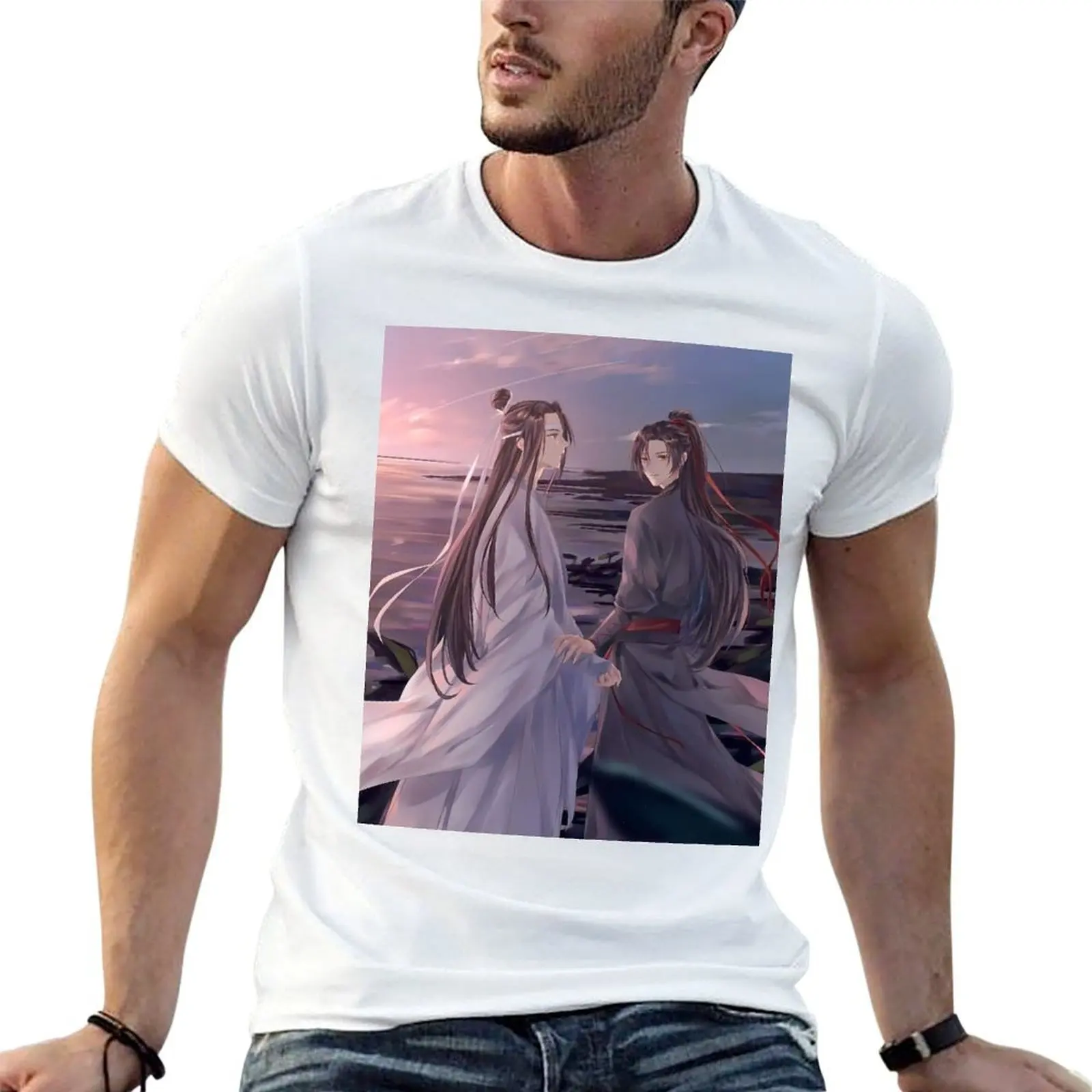 

WangXian The Untamed T-Shirt g man t shirts for men t shirts cotton 100% t shirt custom print T-shirt