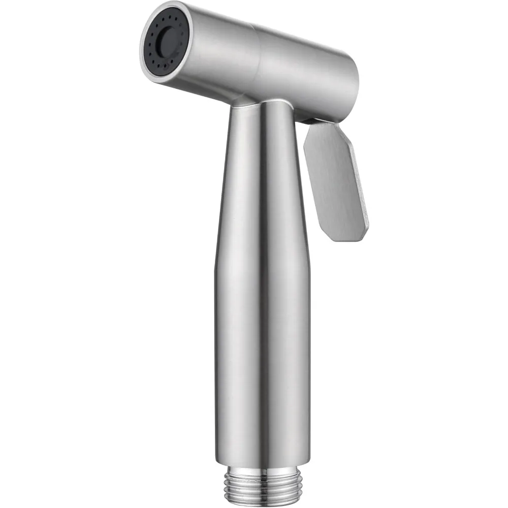 

Stainless Steel Hand Bidet Faucet Toilet Sprayer Gun for Bathroom Self Cleaning Shower Head Hand Sprayer Bathroom Fixture