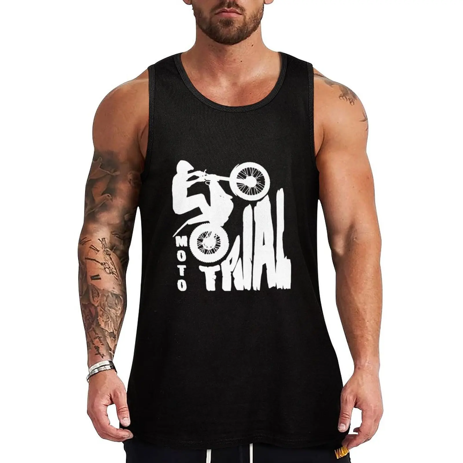 Moto Trial Trial Bike M O T O R C Y C L E Tank Top summer clothes for men Vests Men's sleeveless