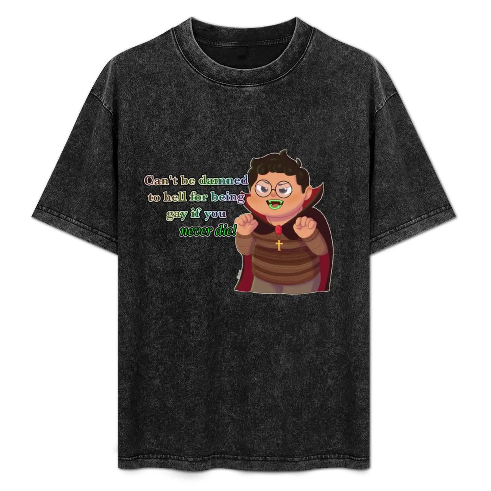 

Immortal and Queer - Guillermo Pride T-Shirt Halloween Theme T-Shirt