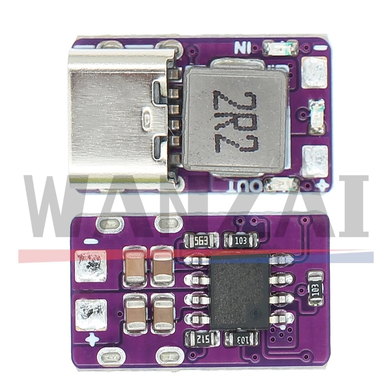 Power Mini 5V Lithium Batterie Lade Entlade modul 3,7 V 3. 2 v18650 Lithium Batterie Boost Power Modul Typ-C