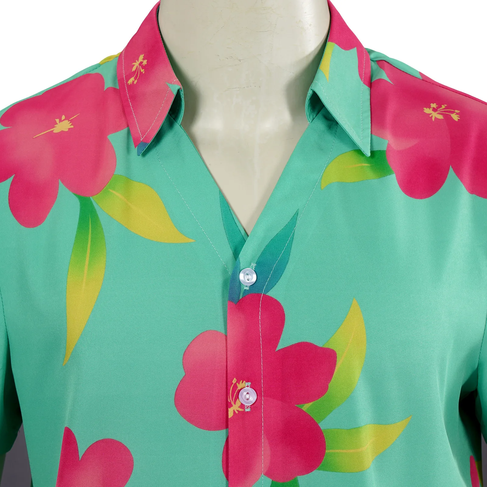 أزياء KPOP Baby Saja التأثيرية للأولاد باللون الأخضر لحفلات الهالوين