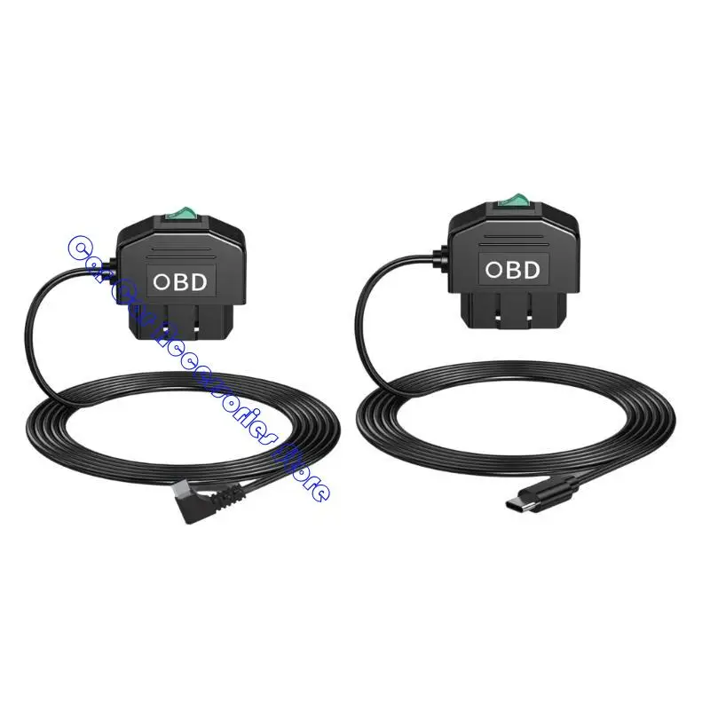 Cavo per cruscotto con cavo per registratore per auto con connessione OBD intelligente 242D per sicurezza del parcheggio