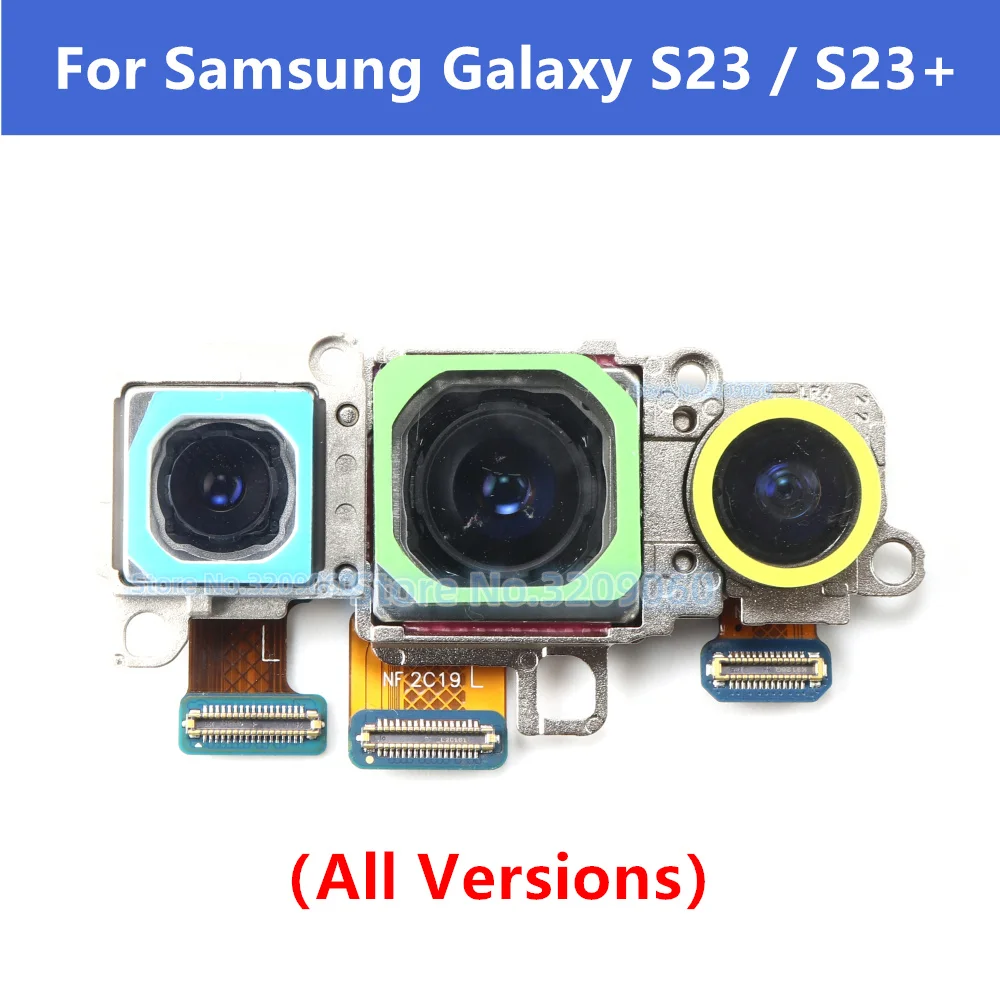 

Main Rear Back Camera For Samsung Galaxy S23 /S23 Plus S23+ SM-S911 S916 S911B Ultra Wide Camera Flex Cable Module