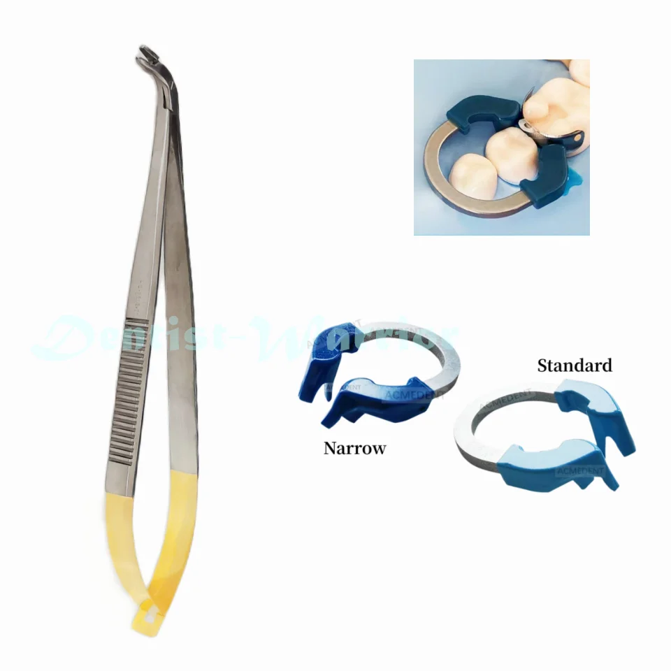 

3Types Dental Titanium Ring Matrix Narrow Clamp