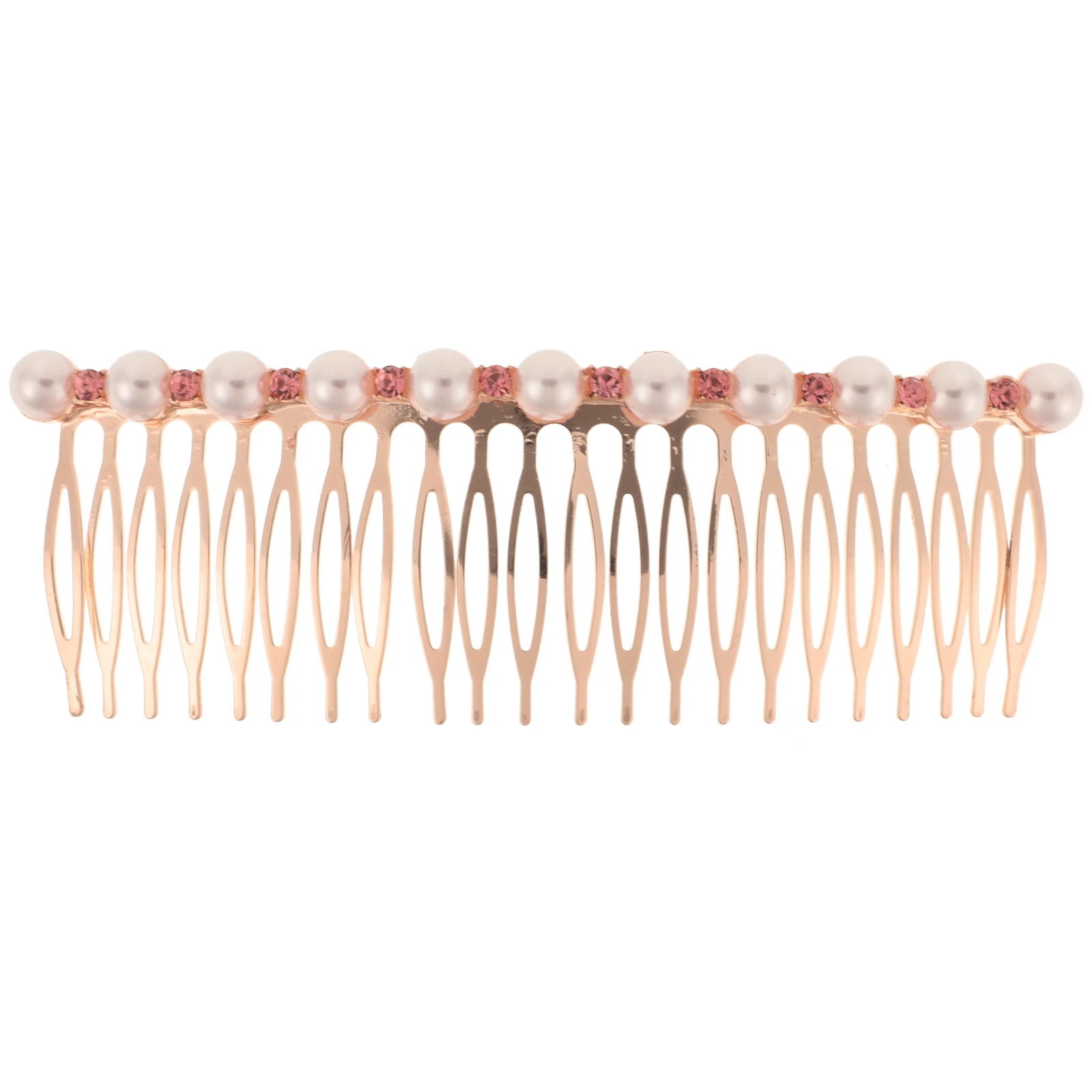 

Pearl Comb French Twist Hair Bridal Hairpin Side Headpieces for Wedding Accessories