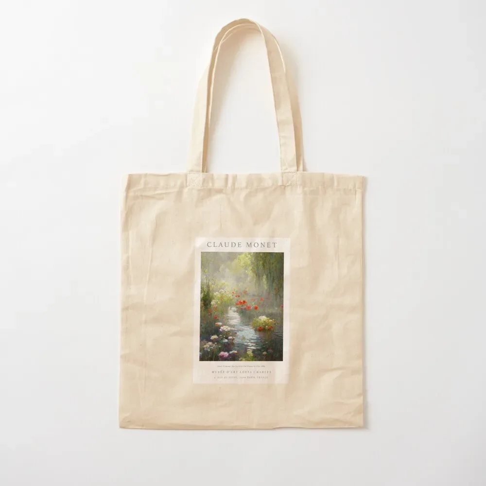 

Claude Monet Painting Tote Bag canvas tote bags tote bags aesthetic Bag