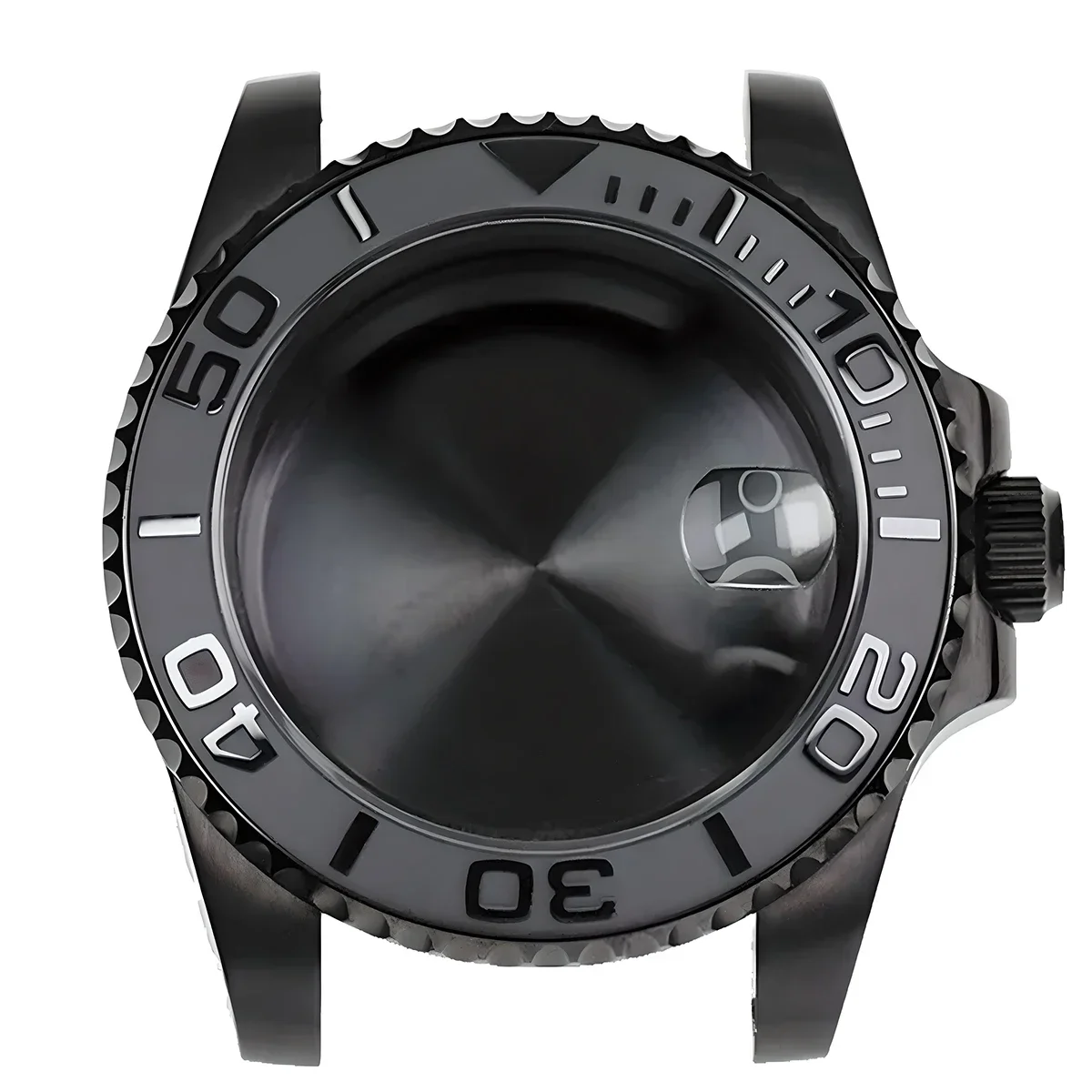 

High Quality 42mm Skx007 Steel Black Matte Waterproof Watch Case With Sapphire Crystal For Nh35 Nh36 Movement 28.5mm Dial Mods