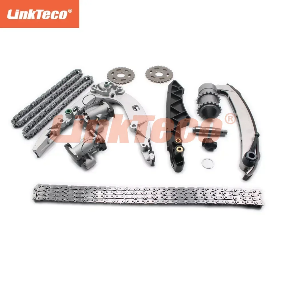 Timing Chain Kit Water Pump For BMW E38 E39 E53 535i 540i 735i 740i 840Ci X5 Land Rover M62B35 3.5L M62B44 4.4L 4398CC GAS 96-05