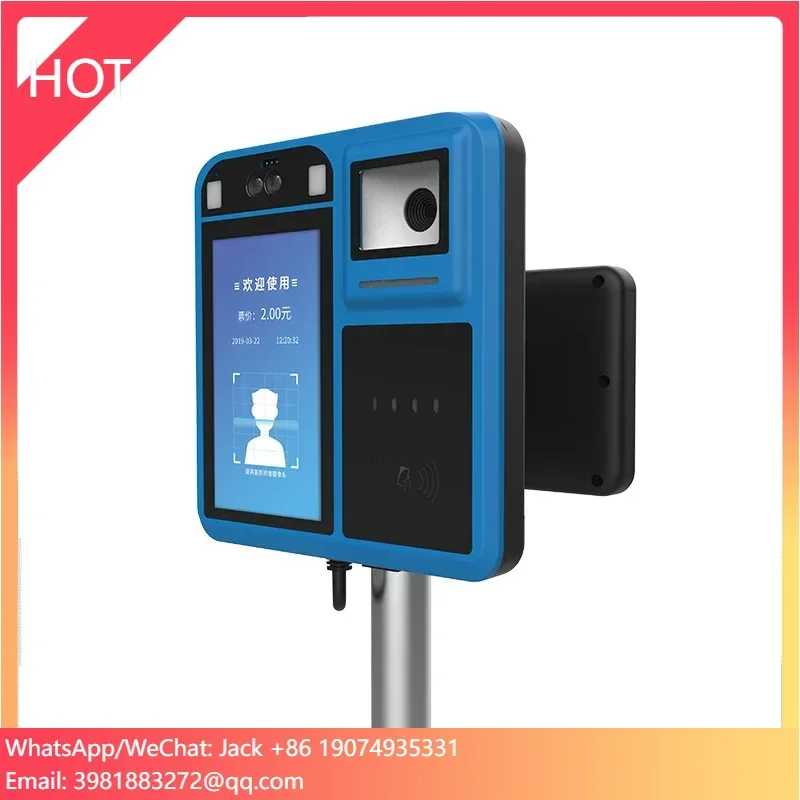 

Contactless Payment Machine Bus Ticketing Validator For Fare Collection With NFC QR Scanner P18-Q