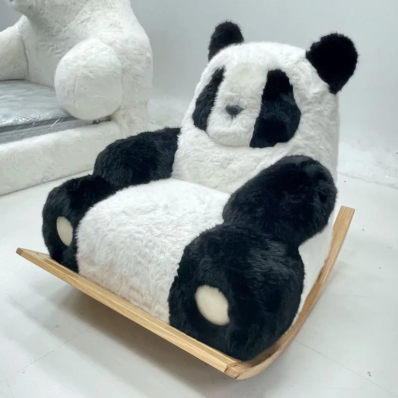 Modern giant panda sofa chair, living room furniture two-dimensional sofa, bedroom creative size apartment