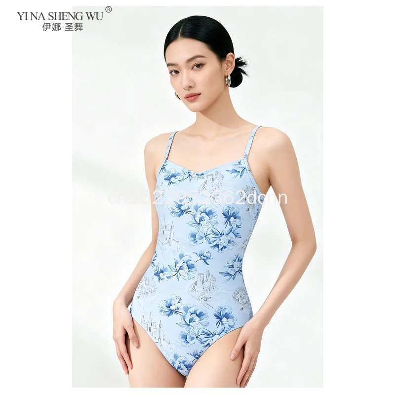 

New Ballet Dance Leotard Women White Sleeveless Dancing Jumpsuit Adult Elegance Daily Practice Ballet Dance Clothes Yoga Leotard