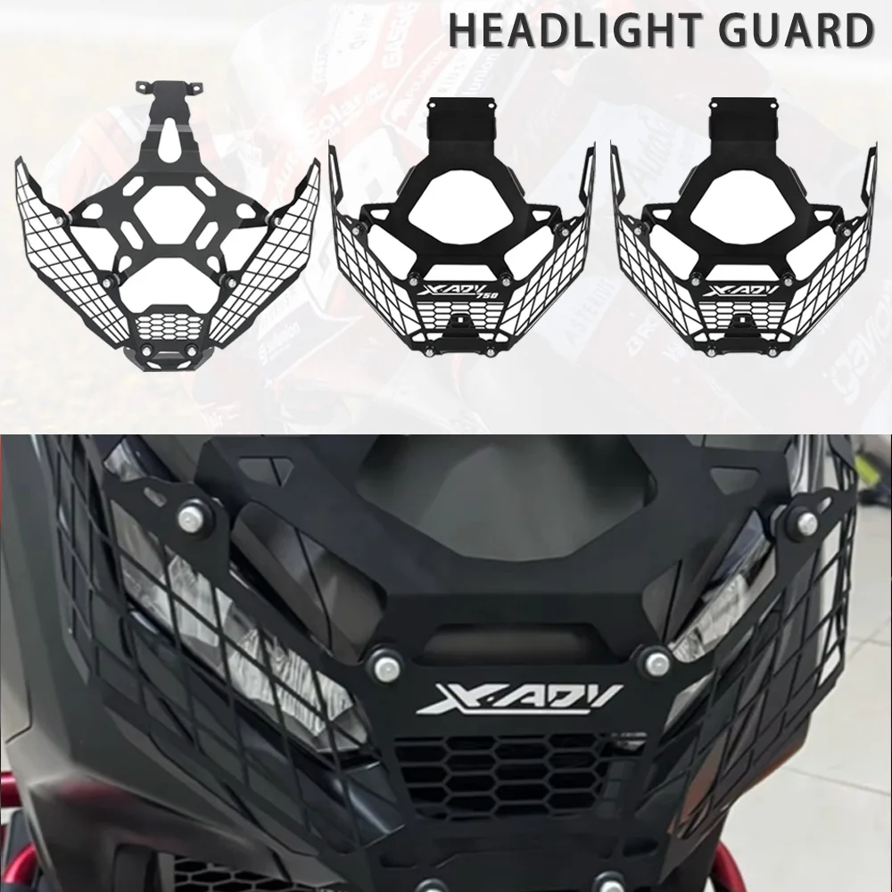 

2025 2024 New Motorcycle Headlamp Grille Cover Protector FOR HONDA XADV 750 2017 2018 2019 2020 2021 2022 2023 X ADV X-ADV 750