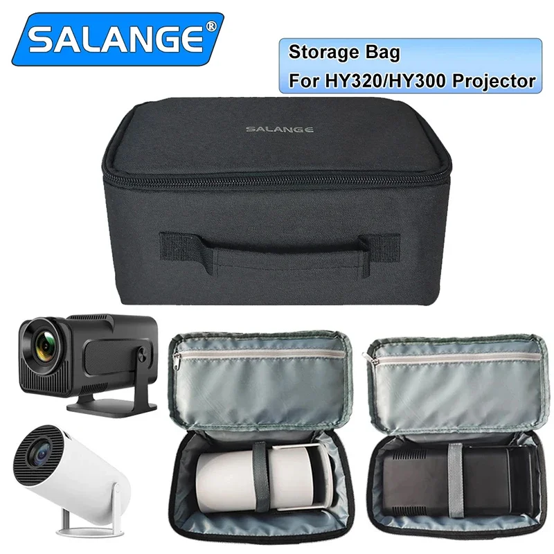 

New Black Projector Storage Bag HY300 HY320 P300 Barrel Projector Portable Bag Oxford Cloth Projector Soft Bag