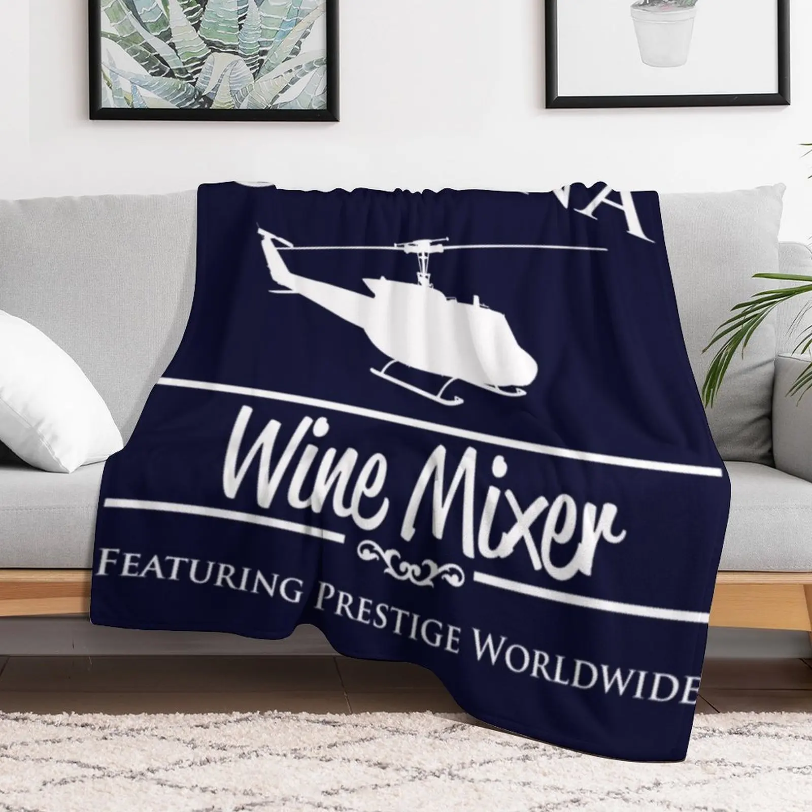 Step Brothers Catalina Wine Mixer Throw Blanket Designers funny gift Thermals For Travel Cute Plaid Blankets