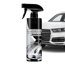Chrome Polish 350ml Car Chrome Refurbishment Metal Chrome Protectant Vehicle Restorer Agent Spray Car Detailing Supplies For