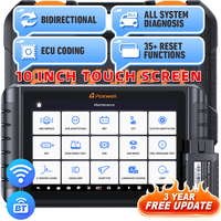 FOXWELL NT1009 10.1inch OBD2 Car Scanner ECU Coding Bidirectional CAN FD DOIP OE All System OBD2 Automotive Diagnosis Tools