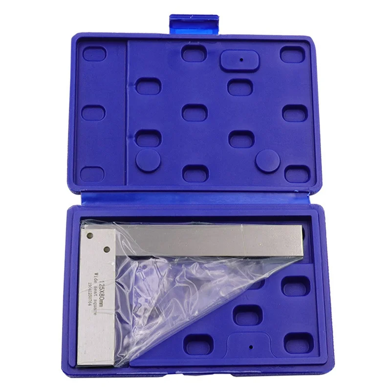 

2X Machinist Square Set,2Inch,3Inch,4Inch & 5Inch Squares Machinist Square Mechanical Engineer Square,Wide Base Tool