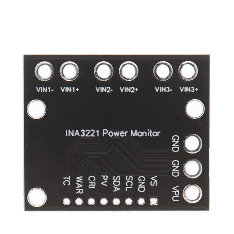 INA3221 Triple-Channel Module, High-Side Measurement, Shunt and Bus Voltage Monitor with I 2C- and SMBUS-Compatible Interface