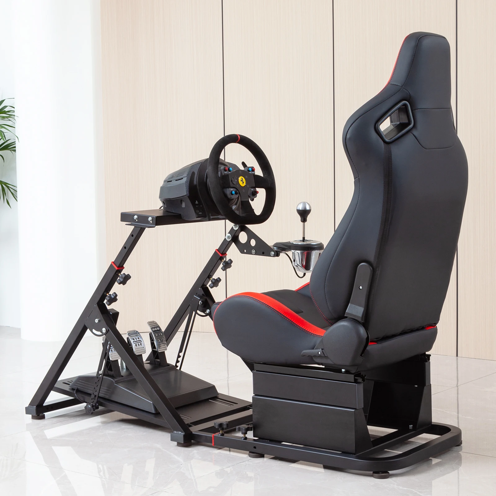 Simulated racing bracket game steering wheel driving simulator direct drive Horizon 5 Eucar professional GT seats