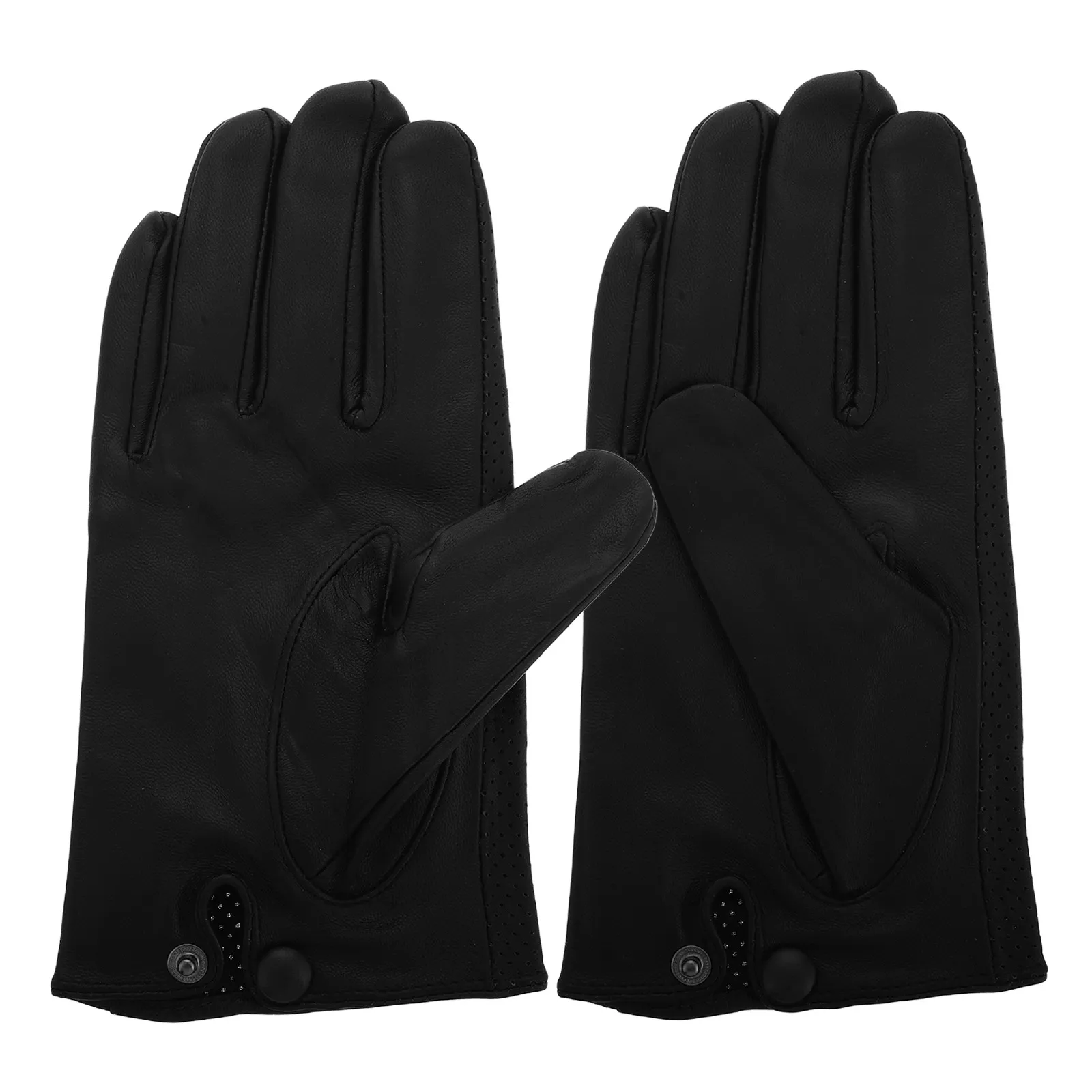 

2Pcs Men's Gloves Breathable Mesh Fingertips Touchscreen Winter Driving Motorcycle Biking Outdoor Gloves