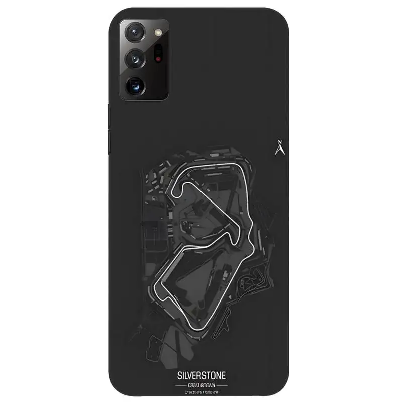 Racing Circuit Map Phone Case Funda for Redmi Note 11 10 9 8 6 Pro 10T 9S 8T 7 5A 5 4 Coque Macia Shockproof Design Cover Capa