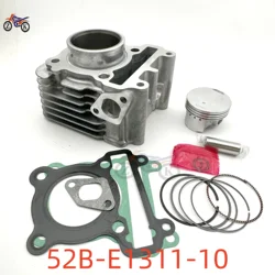 Motorcycle Accessories 50mm Engine Parts Cylinder Piston Kit 125CC Motor for Yamaha (52B)MIO-J DELIGHT 14 Motoblock Equipments
