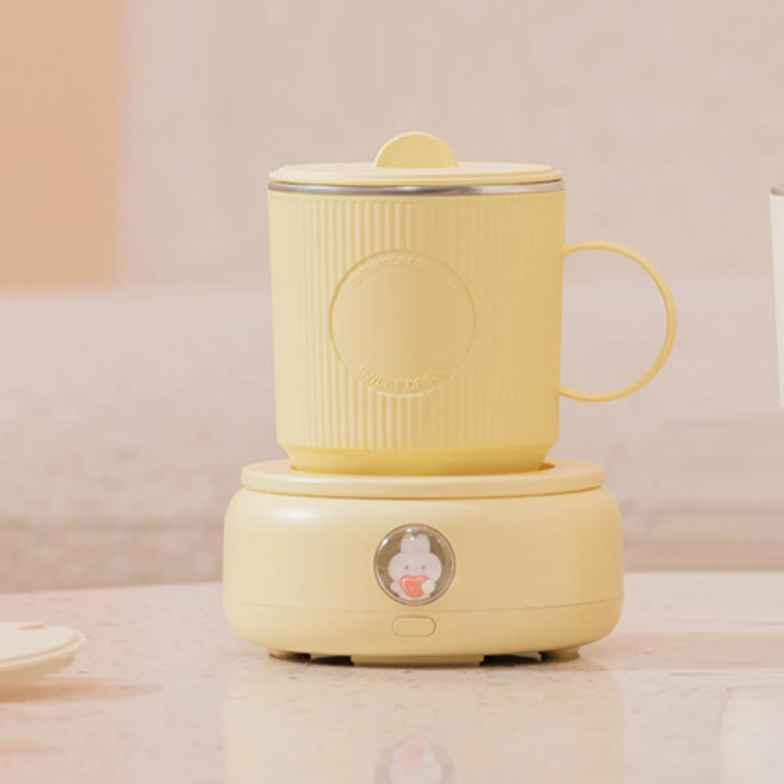 كوب تسخين ومبرد للمشروبات متعدد الاستخدامات - حامل كوب قهوة للتخييم في مهجع التدفئة والتبريد وسادة أكواب للمشروبات