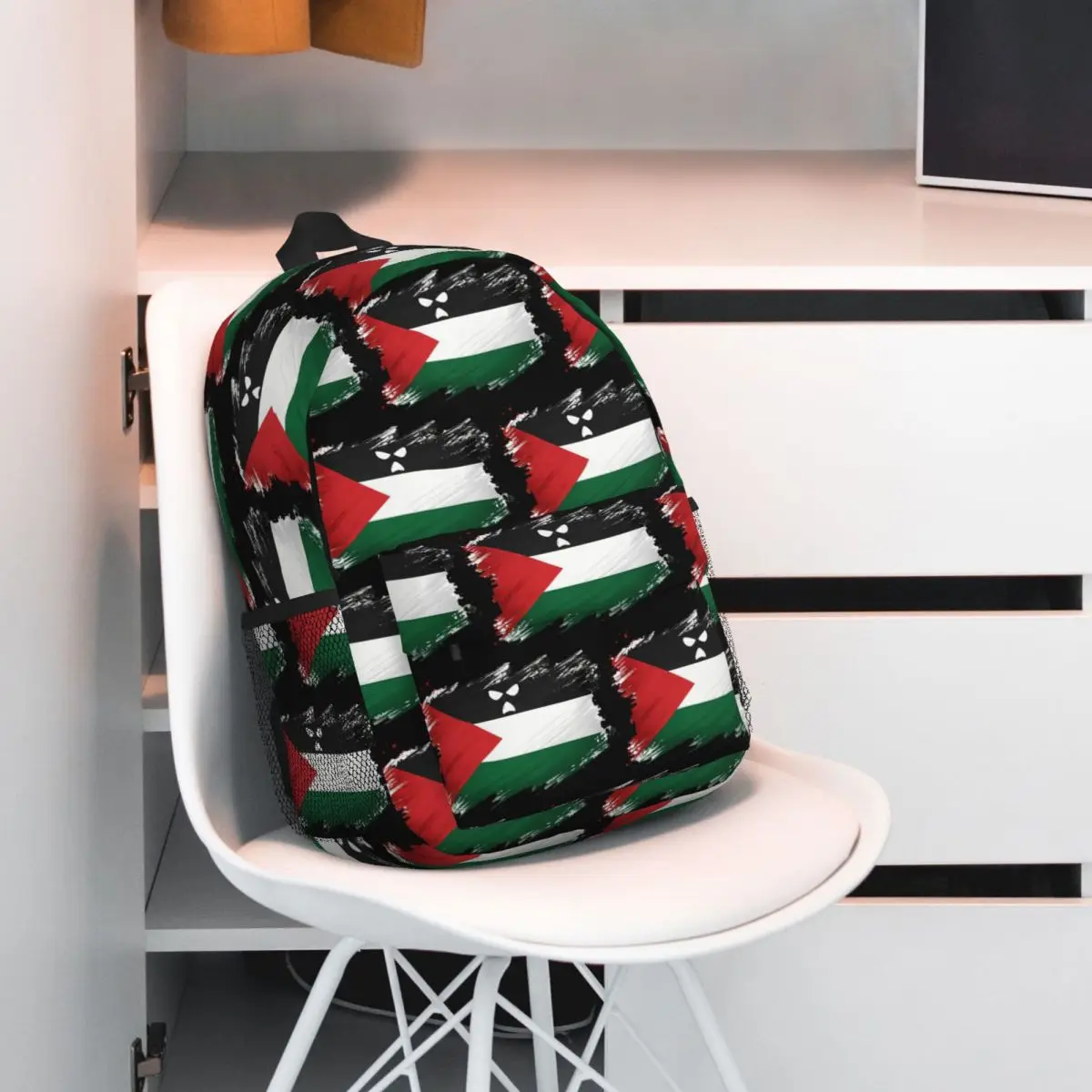 Kneecap Belfast Irish Gaeilge We Are Watching Logo Backpack Hot Sale Daypack Large Capacity BookBag Shoulder Bags School Bag