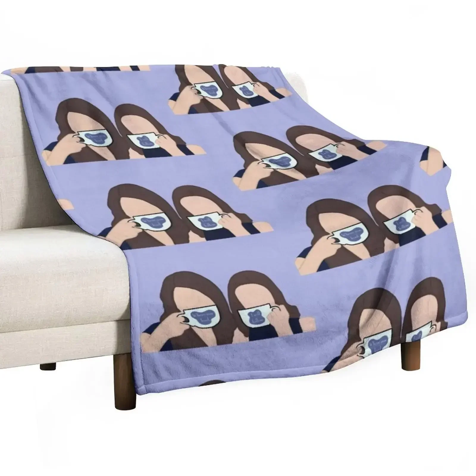 Lorelai and Rory Gilmore - Where you lead, I will follow Throw Blanket heavy to sleep valentine gift ideas Blankets