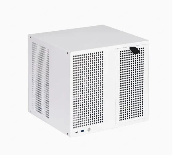 Sagittarius 8-bay hassis with backboard with MATX full height PCIe，Single container with ATX power supply，AIO storage And UNRAID