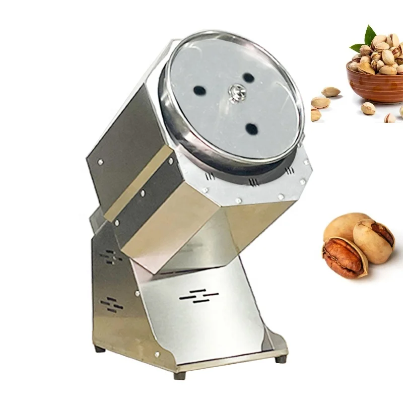 

Electric Drum Rotary Chestnut Cocoa Almond Roaster Nuts Peanut Baking Machine