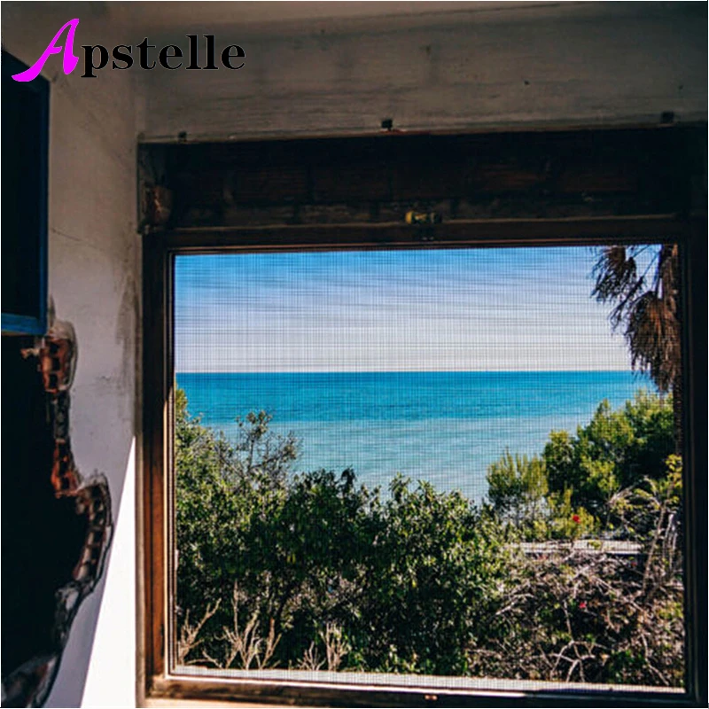 Apstelle Anti-mosquito Repair Tape Mesh Sticky Wires Patch  Summer Screen Window Door Mosquito Netting Patch Repair Broken Holes