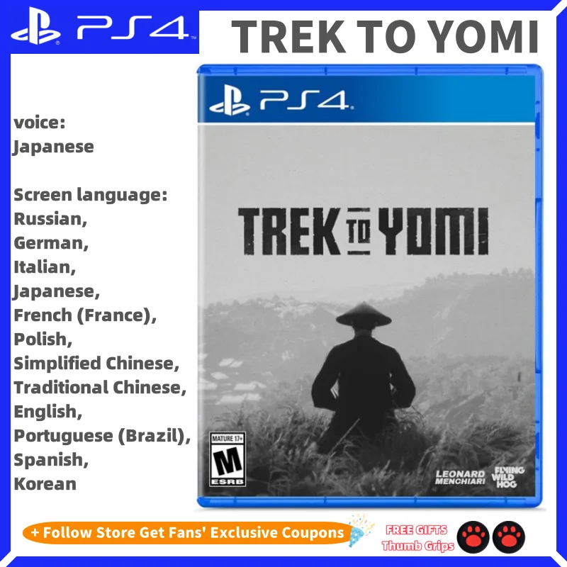 

Sony Playstatio4 PS4 Genuine NEW Game CD TREK TO YOMI Playstation4 Game Card SONY Ps4 Games TREK TO YOMI