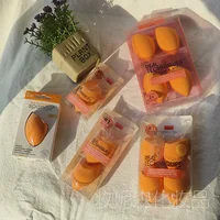 RT Beauty Egg Makeup Sponge 3D Fluffy Brush for Wet & Dry Use (Orange) 4