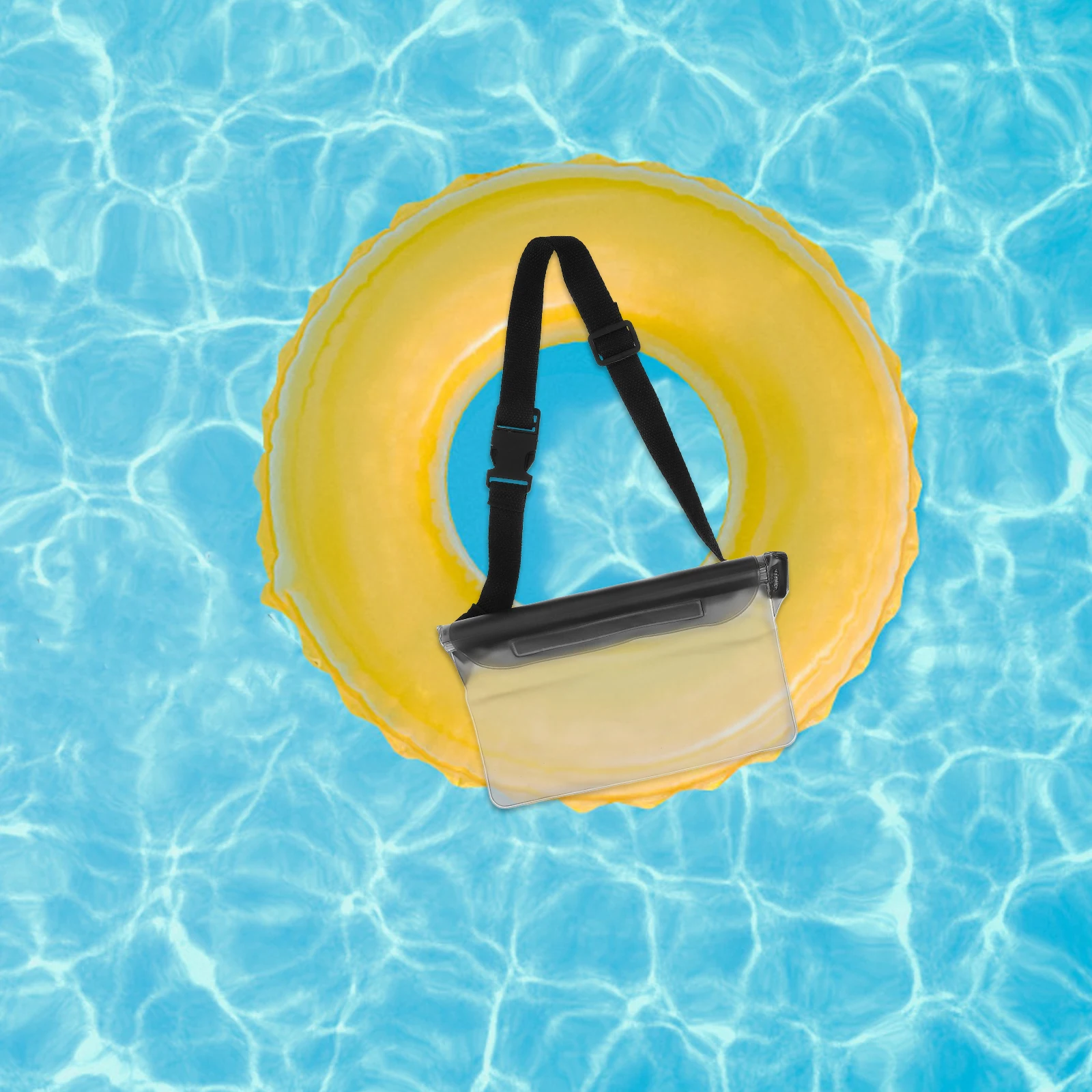 

2Pcs Waterproof Waist Bag Adjustable Strap Universal Phone Protector Case Cellphone Pouch for Travel Hiking Waterproof Pouches