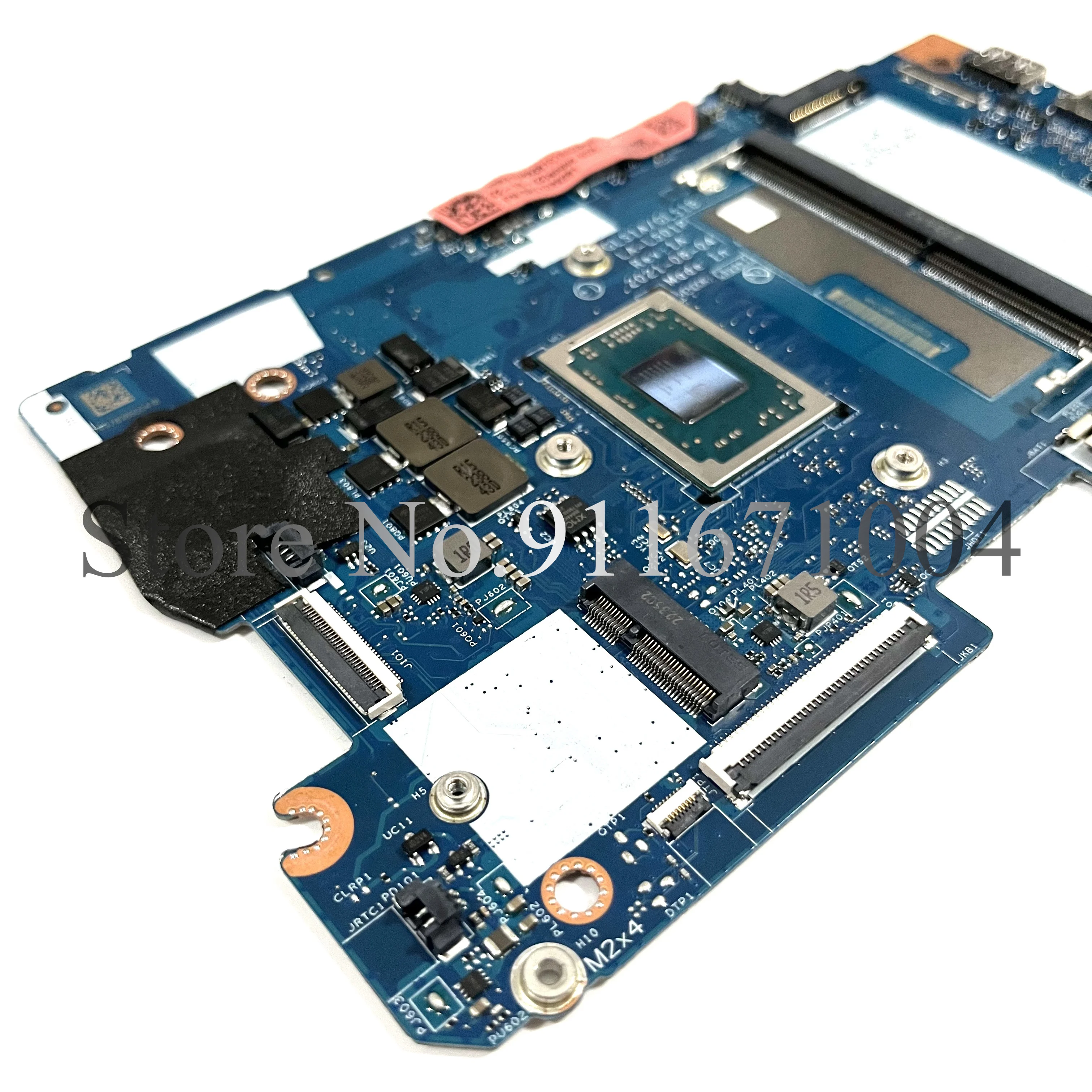 Imagem -05 - Placa-mãe Portátil para Lenovo Ideapad Gls1a Gls1b La-l501p 5b21d69261 115ada7 3020e Cpu Ram 4gb 128g Ssd Uma Mainboard