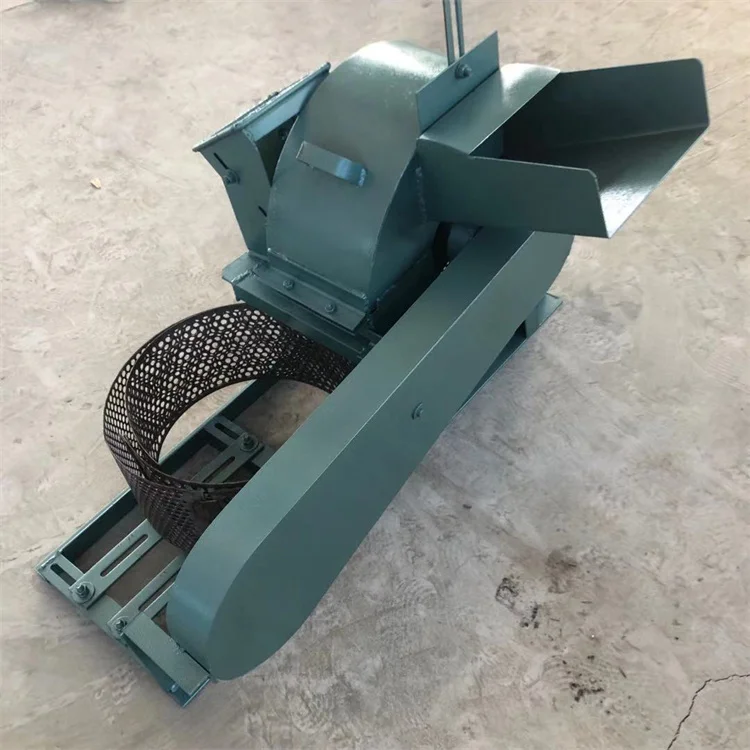 【Hot】Coconut Husk Grinding Machine Grape Grain Tree Branch Waste Hammer Mill Wood Crusher  Shredder Grinder